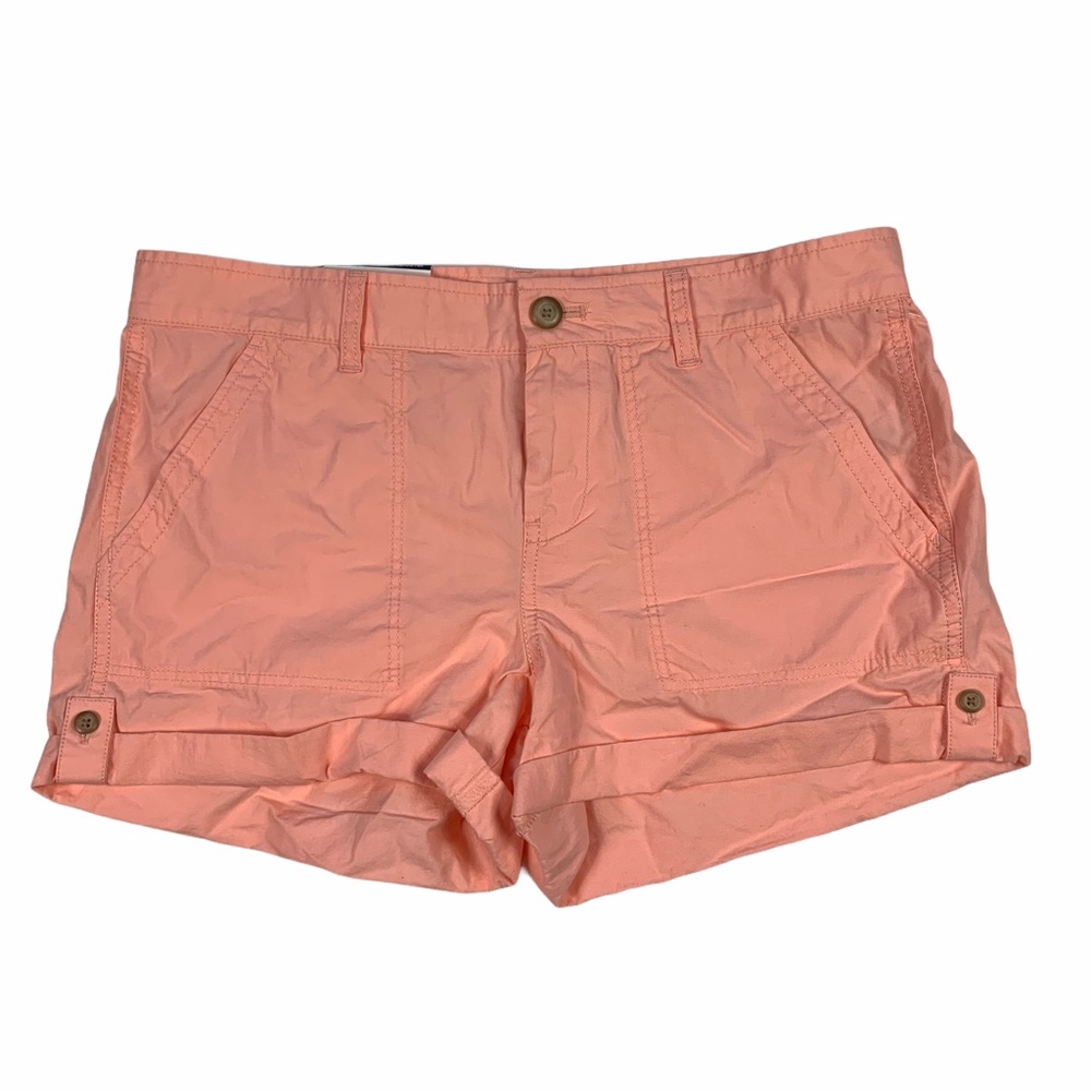 Gap Factory Light Pink Rolled Hem Cargo Shorts NWT